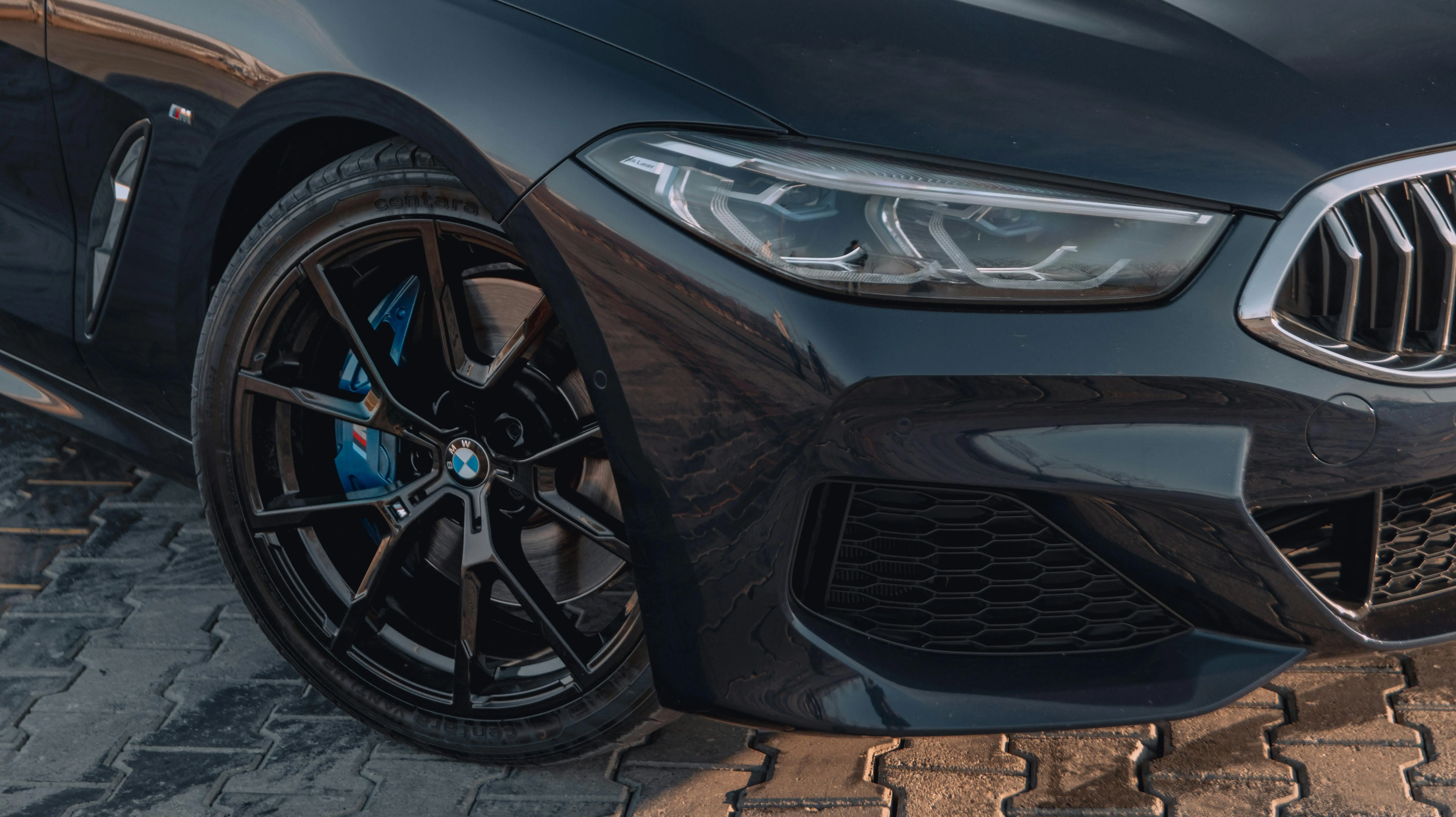 Luxury BMW wheel with premium alloy rim restoration by Rim Revivals Adelaide