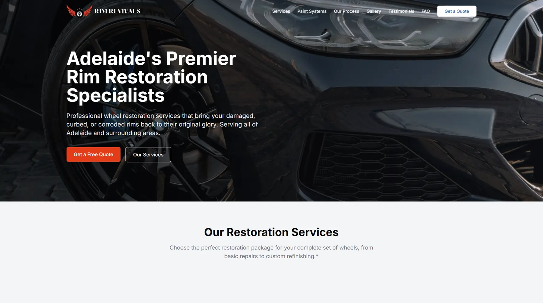 Rim Restorations Digital Presence
